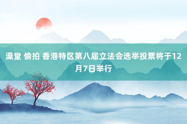 澡堂 偷拍 香港特区第八届立法会选举投票将于12月7日举行