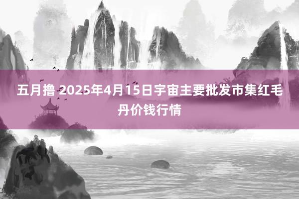 五月撸 2025年4月15日宇宙主要批发市集红毛丹价钱行情