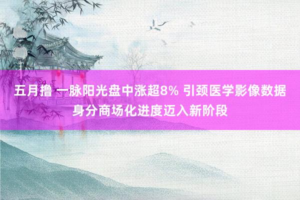 五月撸 一脉阳光盘中涨超8% 引颈医学影像数据身分商场化进度迈入新阶段